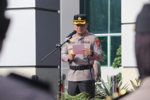 Kapolresta Tangerang Pimpin Upacara Kenaikan Pangkat 122 Personel Polresta Tangerang
