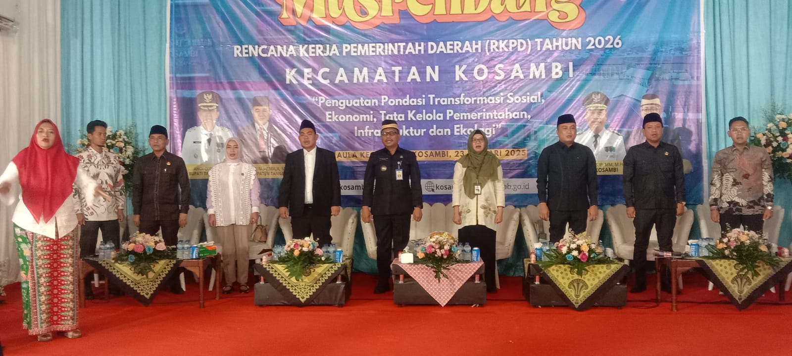 Musrembang Kecamatan Kosambi: Menguatkan Pondasi Transformasi Sosial, Ekonomi, dan Tata Kelola Pemerintahan