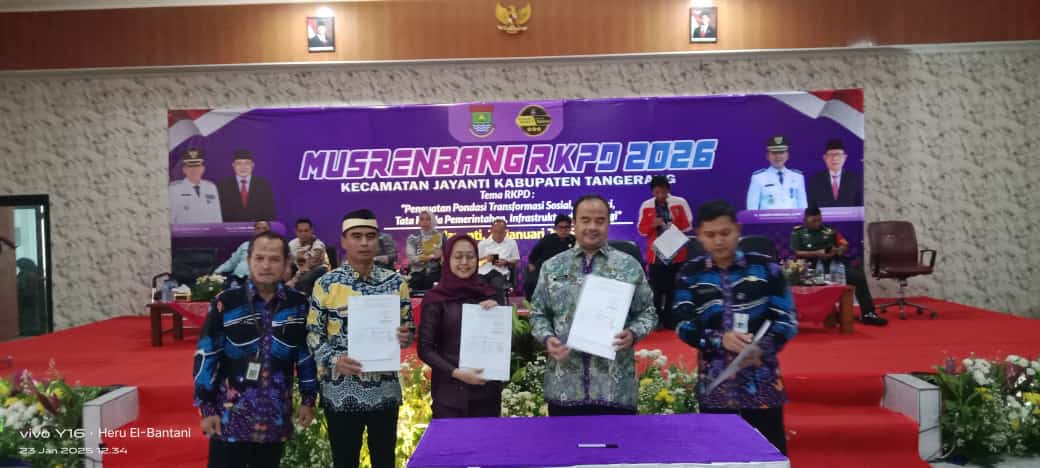 Kecamatan Jayanti Sukses Menggelar Musrenbang RKPD Tahun 2026