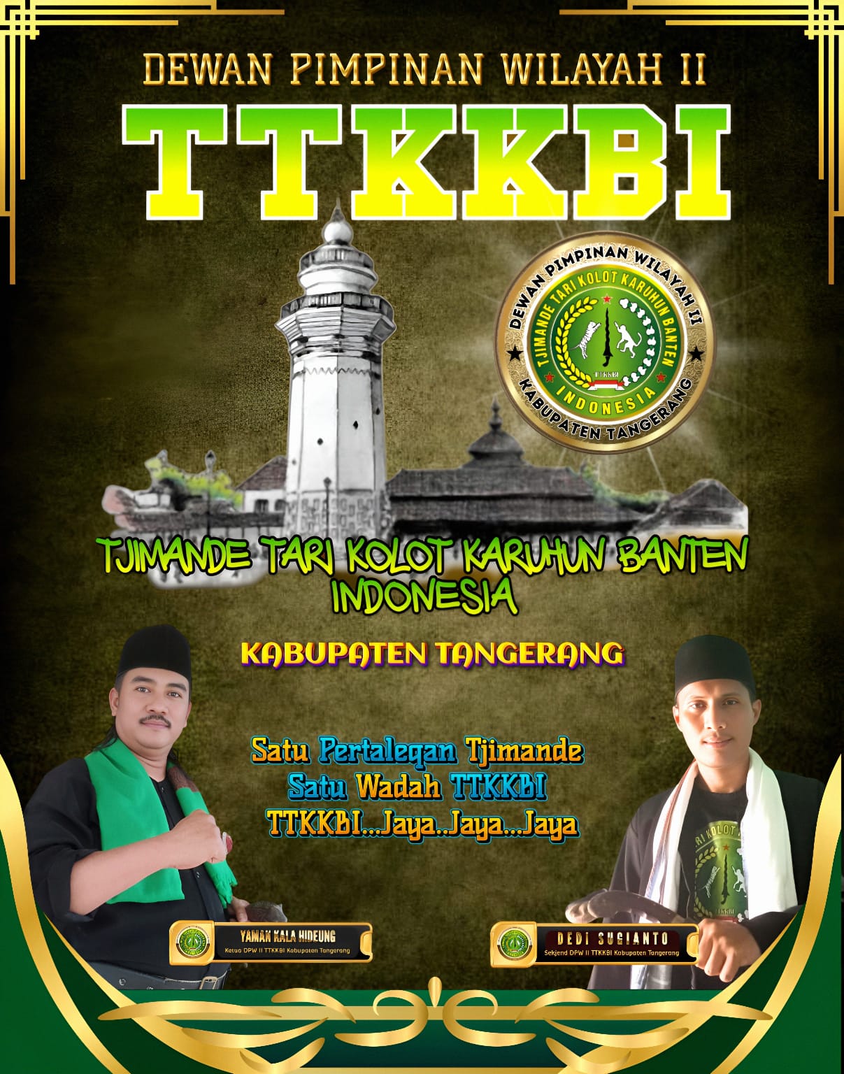 Yaman Kala Hideung dan Dedi Sugianto: Pemimpin DPW II TTKKBI Kabupaten Tangerang dalam Melestarikan Seni Budaya Pencak Silat