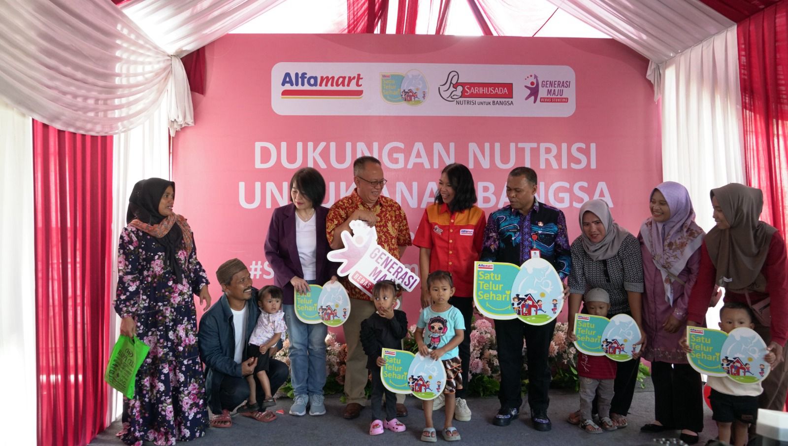 Alfamart dan Sarihusada Luncurkan Program “Bantuan Nutrisi Untuk Anak Bangsa”, Dukung Generasi Maju Bebas Stunting