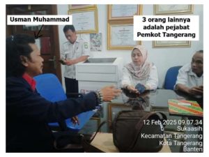 BPN Kota Tangerang, Walikota Tangerang dan Inspektur Jenderal Kementrian ATR/BPN Tidak Bersedia Menunjukkan lokasi Tanah PSU SHGB No. 06945/Panunggangan Barat luas 3.029m2