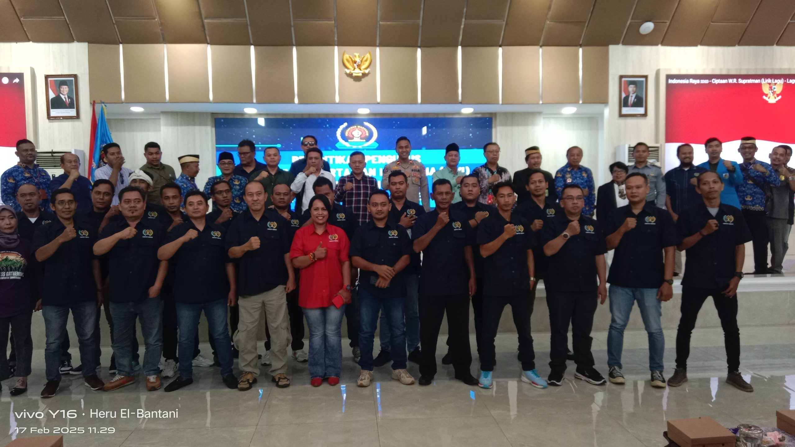 Rian Novandra Resmi Melantik Kepengurusan PWI Kabupaten Tangerang Periode 2025 – 2028