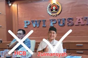 Zulmansyah Sekedang Tegaskan PWI Tetap Satu Zulmansyah Sekedang Tegaskan PWI Tetap Satu
