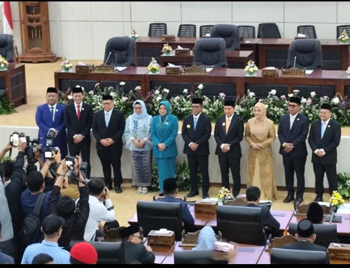 Serah Terima Jabatan Bupati dan Wakil Bupati Tangerang Periode 2025 – 2030 dan Sidang Paripurna DPRD kabupaten Tangerang