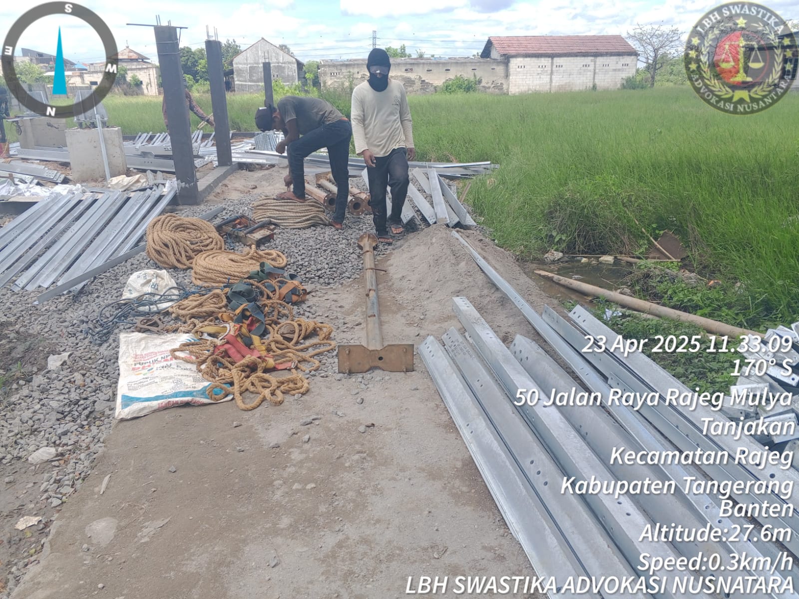 Diduga Langgar Aturan, Pembangunan Tower Telkomsel di Desa Lembang Sari Dapat Sorotan LBH Swastika Advokasi Nusantara