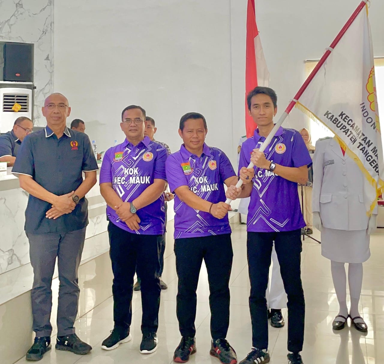 Pelantikan dan Pengukuhan Pengurus koordinator Olahraga Kecamatan (KOK) Kecamatan Mauk Kabupaten Tangerang