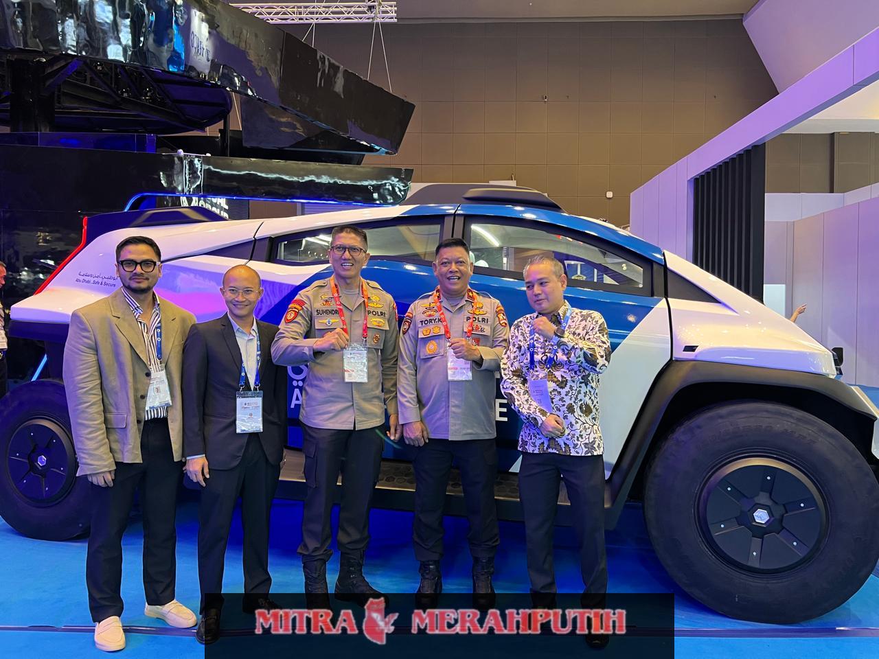 Dirpamobvit Korsabhara Baharkam Polri, Kunjungi Event Indodefence 2025 di Kemayoran