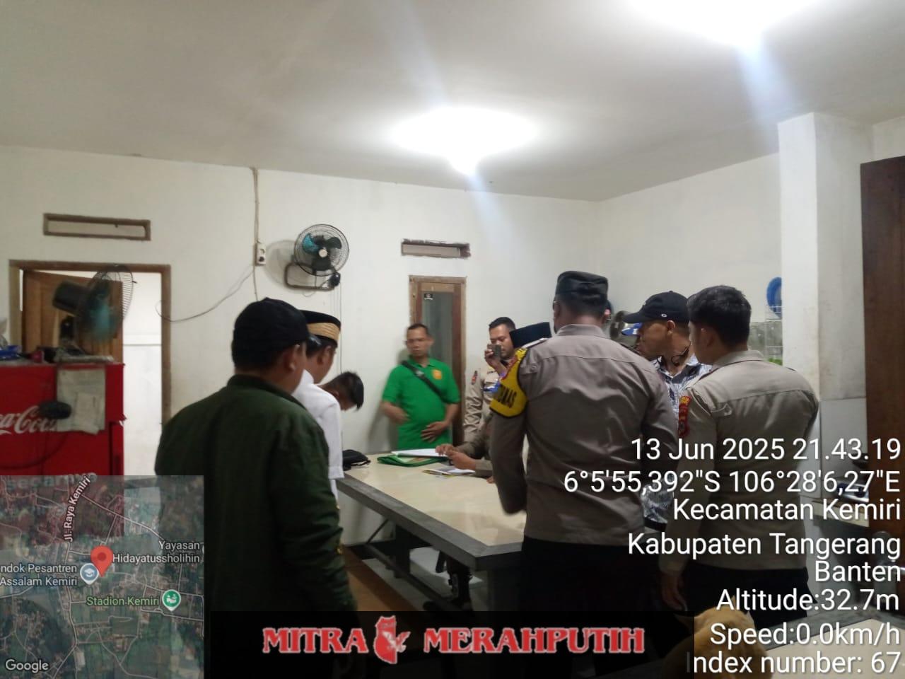 Satpol PP Kabupaten Tangerang Bersama Aparat Gabungan Amankan Dua LC dan Segel Tempat Hiburan Malam di Wilayah Kecamatan Kemiri