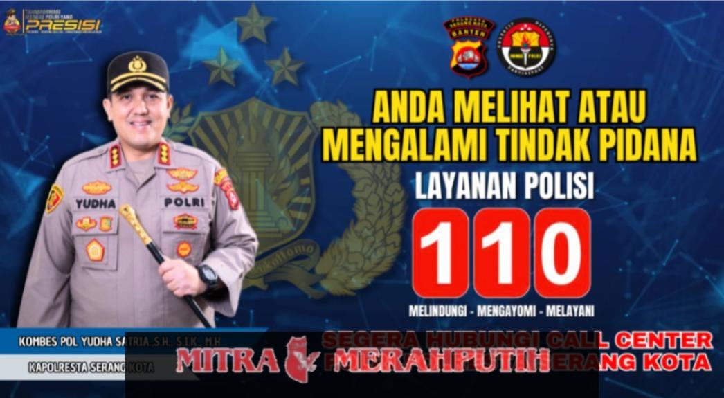 Call Center “110” Polresta Serkot Siap Melayani Masyarakat 24 jam