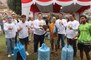 Lomba Burung Berkicau Piala Kapolresta Serang Kota Meriahkan Hari Bhayangkara ke-79