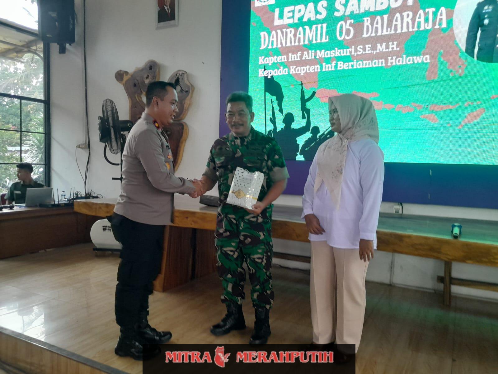 Lepas Sambut Danramil 05/Balaraja, Sinergi TNI dan Warga