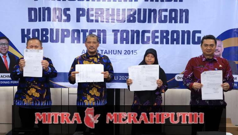 Dinas Perhubungan Musnahkan 106 Arsip Inaktif
