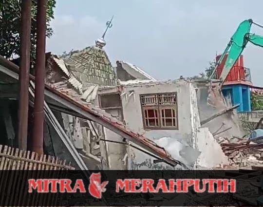 Masjid JAMI NURUTTIJAROH Terminal Sentiong Dibongkar Paksa, Ust Ahmad Yani: Tanpa Musyawarah dan Toleransi