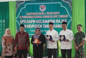 Wakil Bupati Tangerang Hadiri UPK DAPM Kecamatan Rajeg Santuni 250 Anak Yatim Piatu