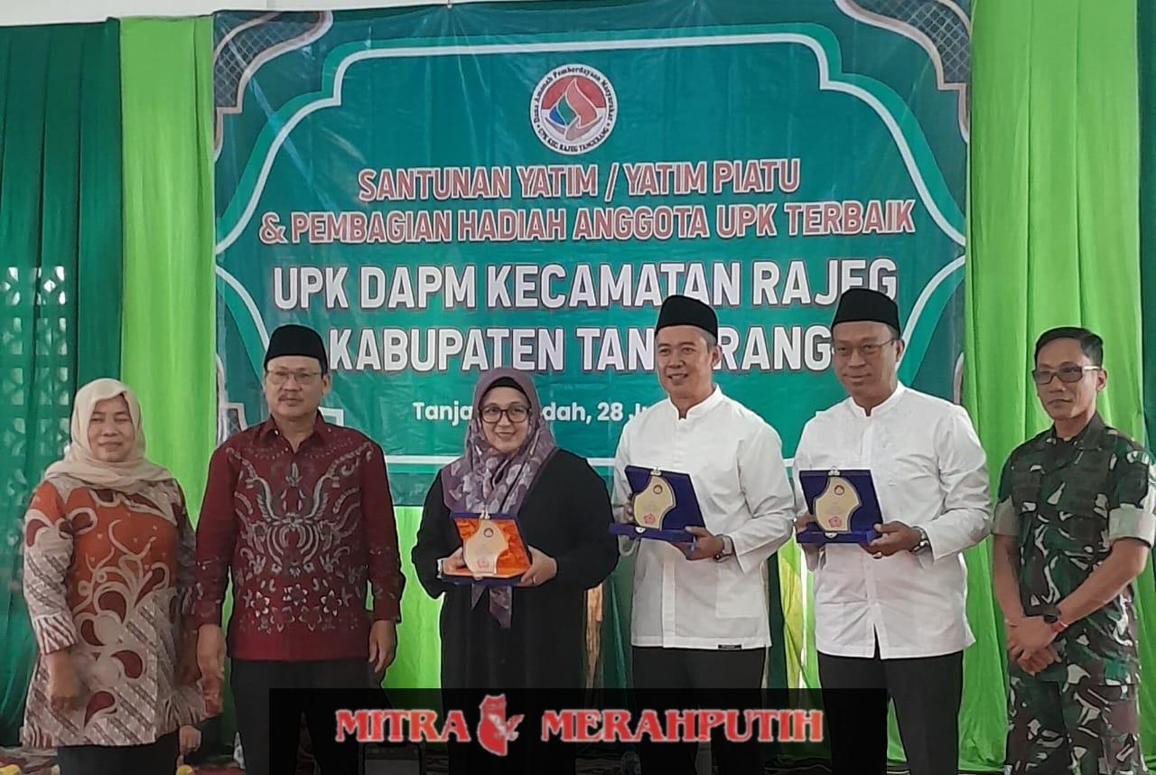 Wakil Bupati Tangerang Hadiri UPK DAPM Kecamatan Rajeg Santuni 250 Anak Yatim Piatu
