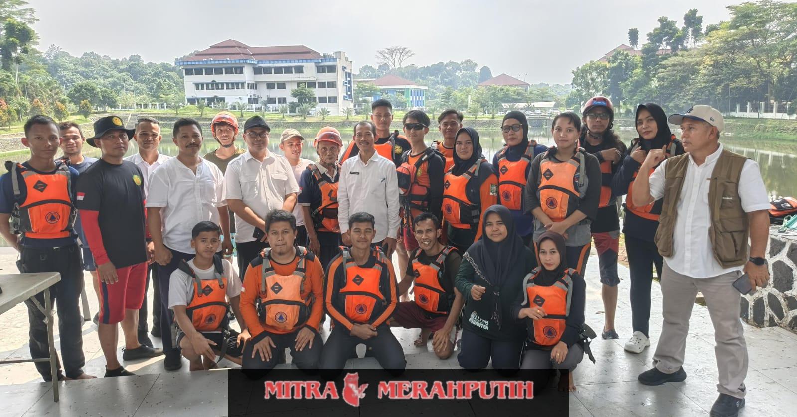 BPBD Banten Adakan Kegiatan Peserta Peningkatan Kapasitas Evakuasi di Dalam Air