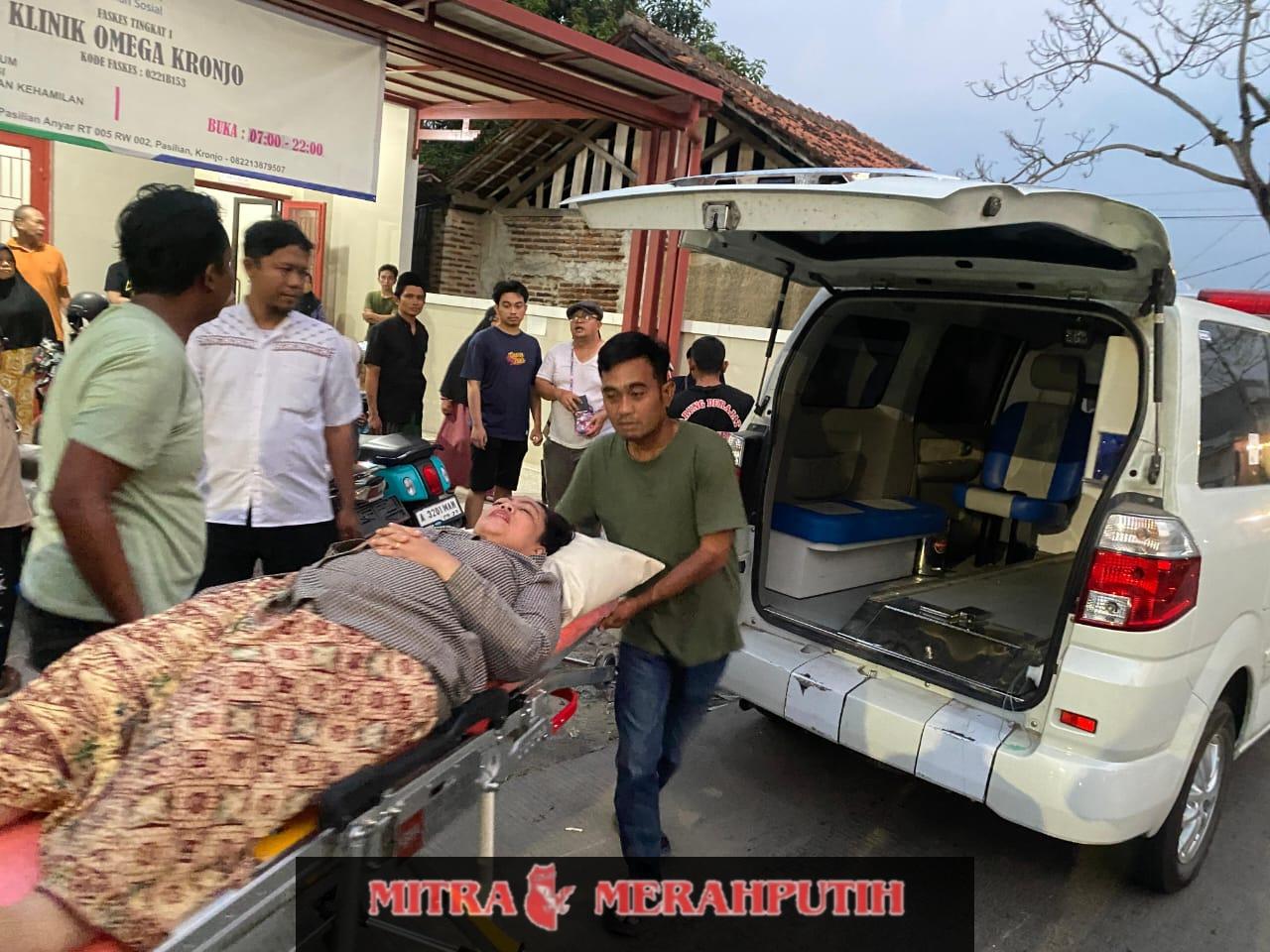 Langkah Cepat Polsek Kronjo Tangani Korban Kecelakaan Antar Sepeda Motor di Desa Pasilian