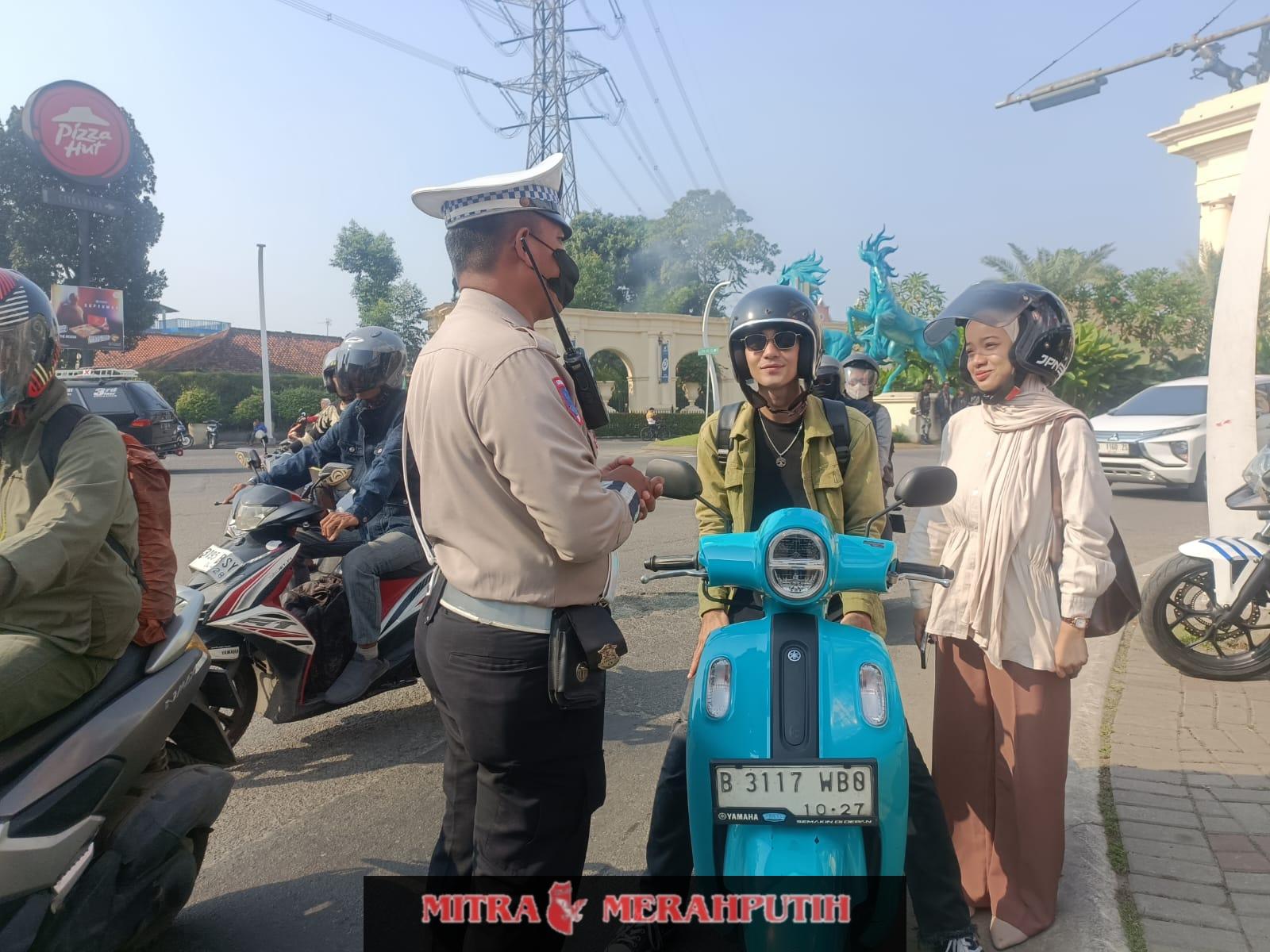 Main HP Saat Nyetir, Puluhan Orang Ditindak pada Operasi Patuh Maung Polresta Tangerang