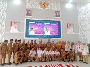 Kades Sindang Panon dan Camat sindang jaya Menghadiri Momen Sertijab Camat Mauk