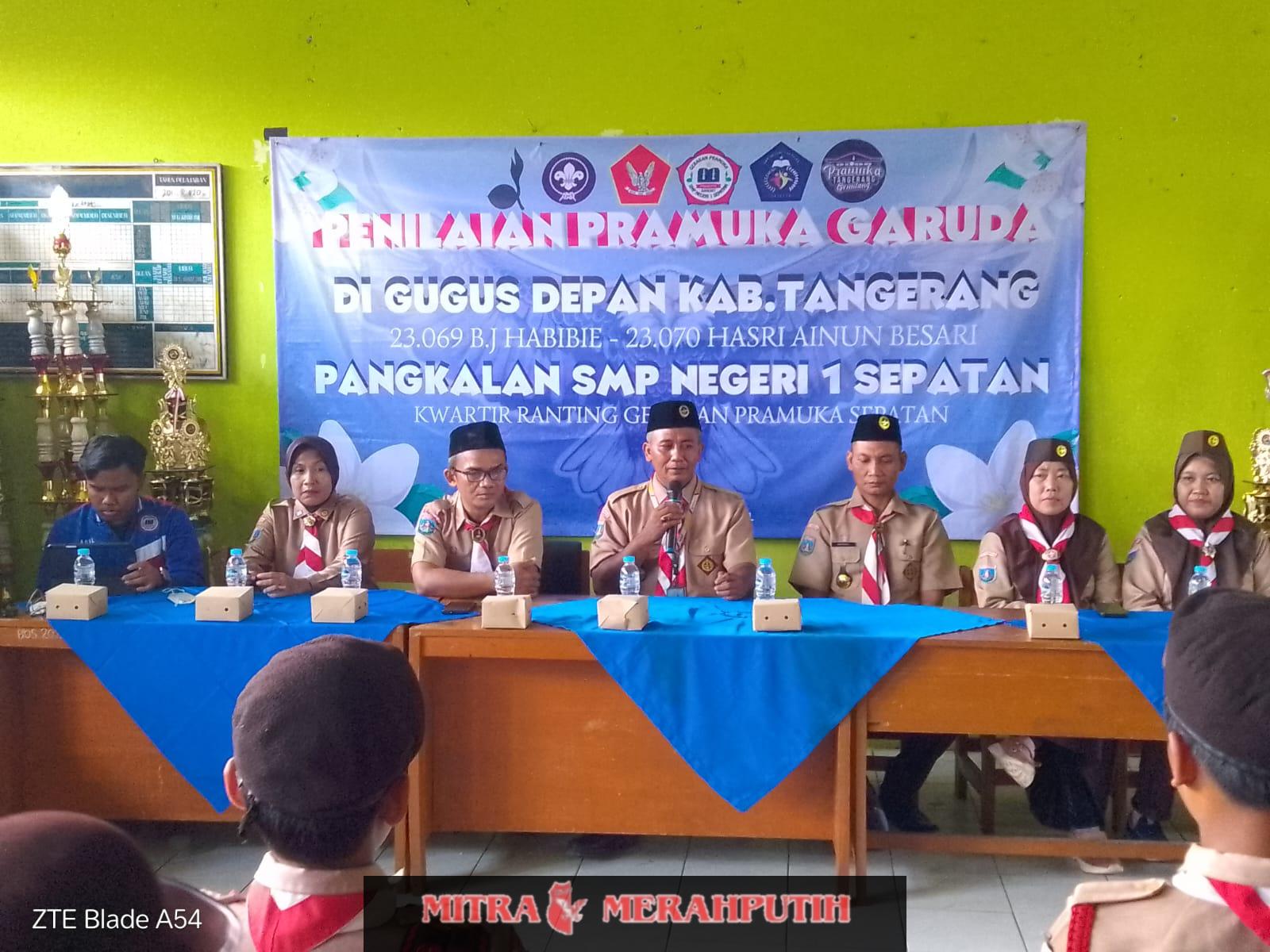Penilaian Pramuka Garuda Di SMPN 1 Sepatan Digelar Sangat Antusias Putra Dan Putri