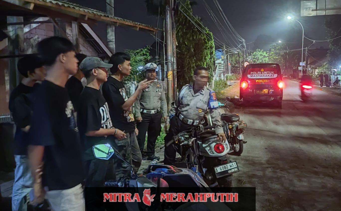Polsek Kronjo Gelar Patroli BABACAKAN, Cegah Tawuran dan Balap Liar di Wilayah Hukum Kronjo