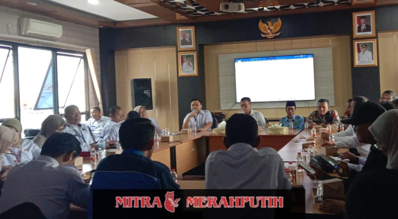 Siap Sukseskan HUT RI ke 80, Camat Rajeg Gelar Rapat Koordinasi Dengan Forkopimcan