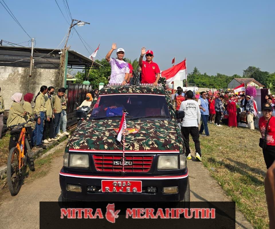 Dewan Suhro Wardi Hadiri dan Mendukung Giat Lomba PemDes RajegMeriahkan HUT RI ke 80