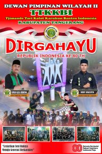 Keluarga Besar TTKKBI DPW II Kabupaten Tangerang Mengucapkan Dirgahayu RI ke 80 Keluarga Besar TTKKBI DPW II Kabupaten Tangerang Mengucapkan Dirgahayu RI ke 80