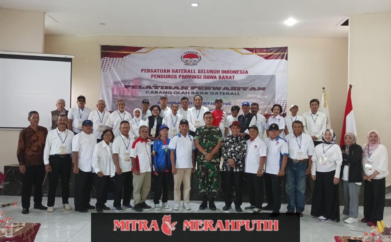 PENGPROV PERGATSI JABAR MELAKSANAKAN PELATIHAN WASIT CABANG OLAHRAGA GATEBALL