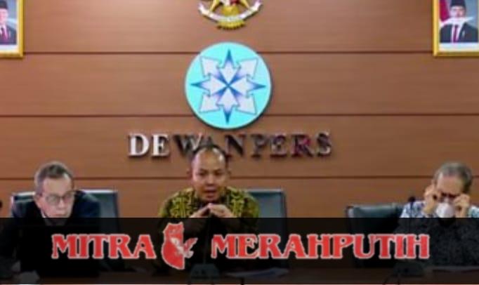 Tegas Dewan Pers: Terhadap Media Yang Menggunakan Nama atau Menyerupai Nama Lembaga