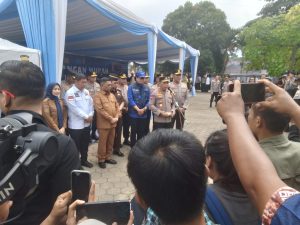 Kapolri Resmikan Renovasi Gedung Utama, Masjid Baiturrahman, dan Launching Tim Patroli Presisi Polda Banten