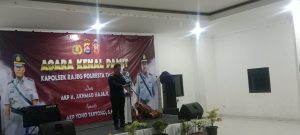 Lepas Sambut Kapolsek Rajeg Sangat Terharu AKP H.M. Hajaji, SH, kepada AKP Yono Taryono, SH Lepas Sambut Kapolsek Rajeg Sangat Terharu AKP H.M. Hajaji, SH, kepada AKP Yono Taryono, SH