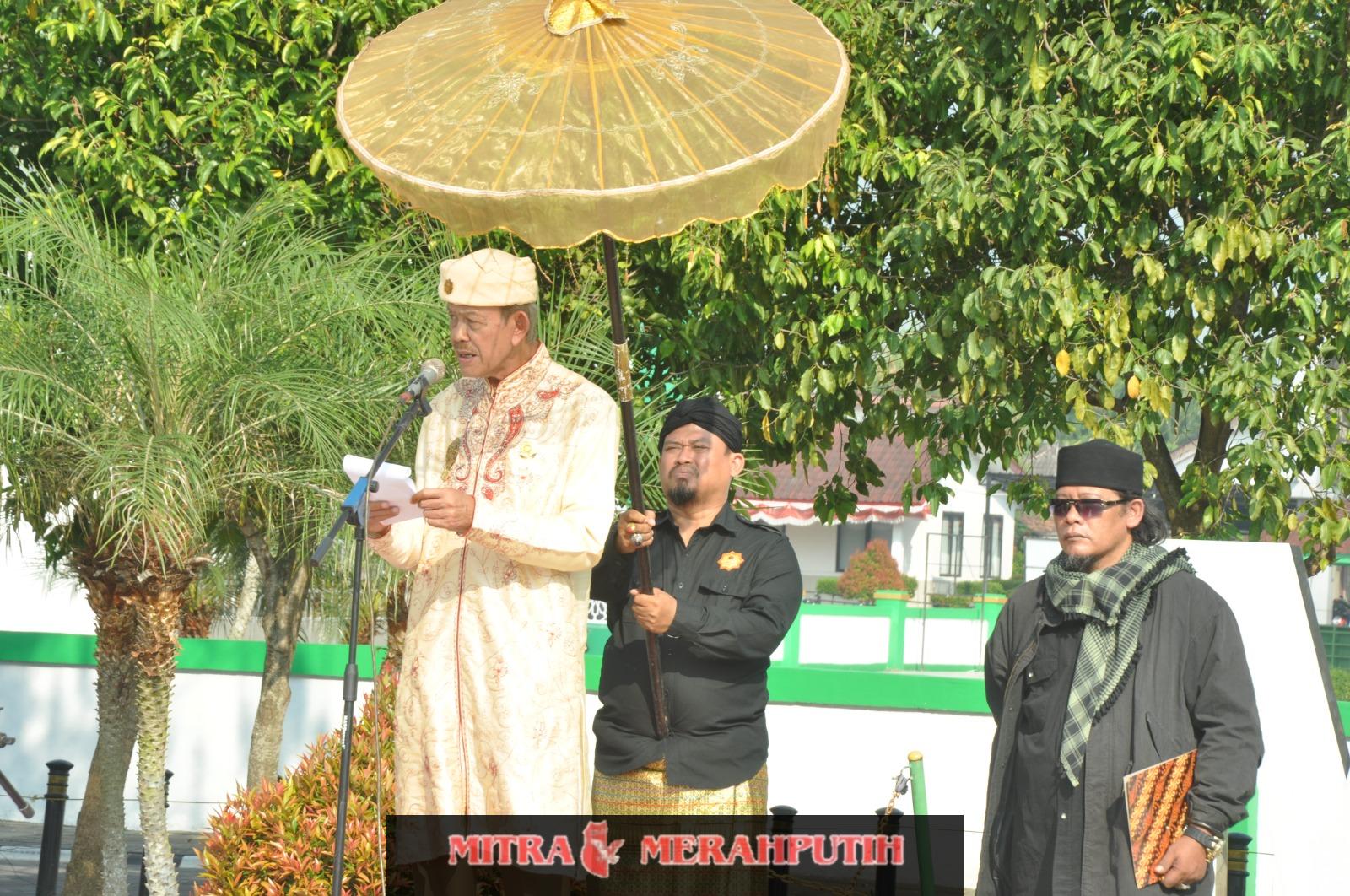 Upacara HUT ke-80 RI di Situs Kesultanan Banten Berlangsung Khidmat