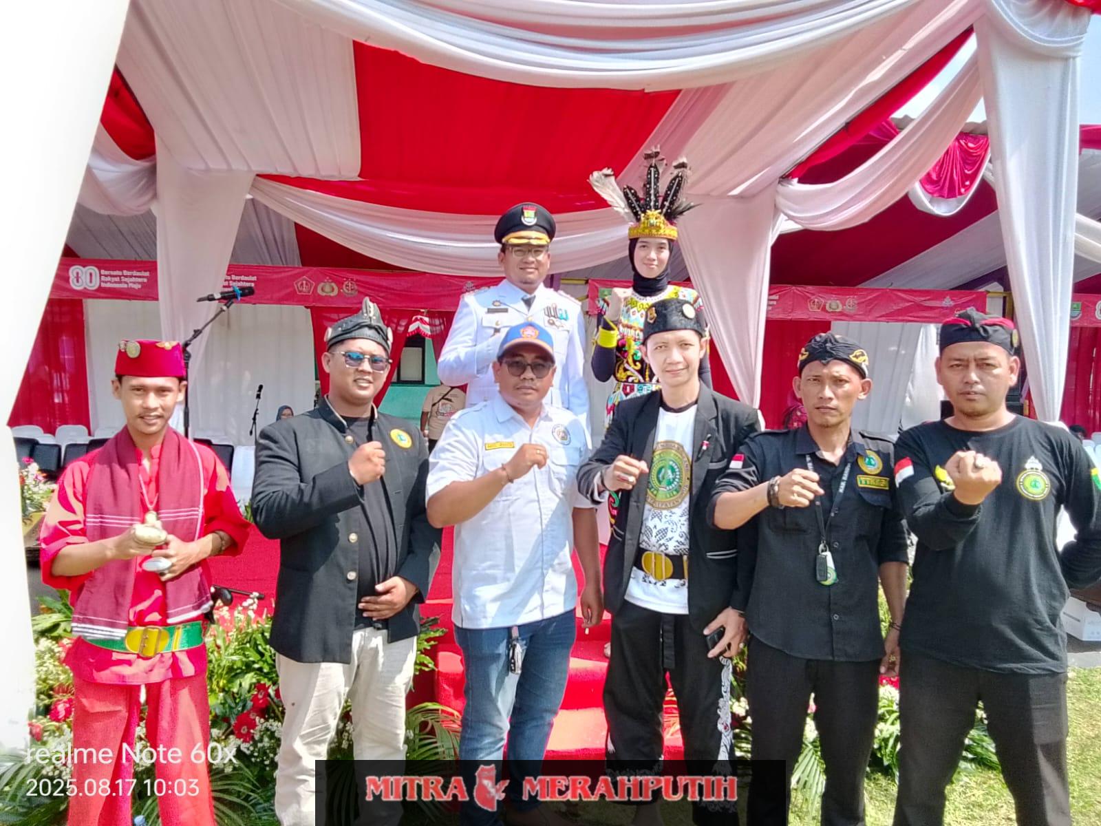Keluarga Besar DPC  Sepatan Timur TTKKBI DPW II Kabupaten Tangerang Hadiri HUT RI ke 80 di Lapangan Kecamatan Sepatan Timur