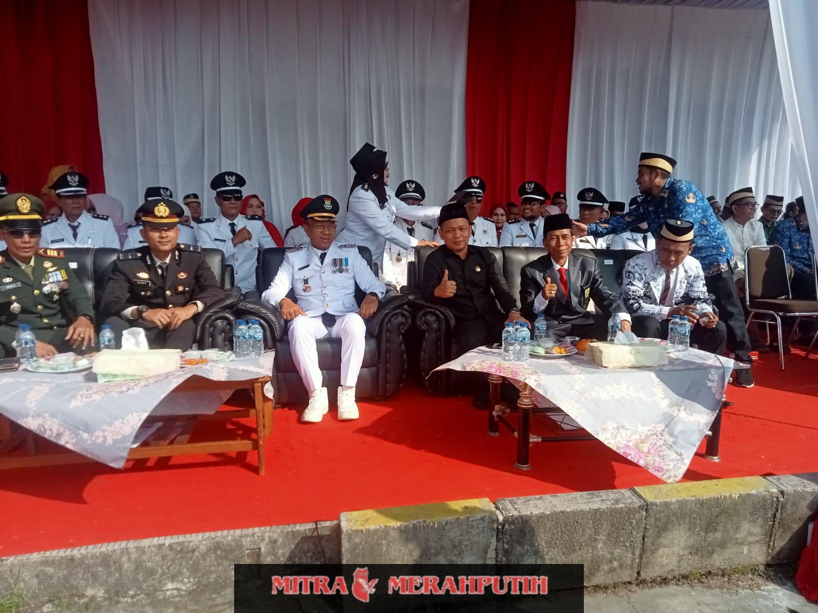 Peringatan HUT RI ke-80, Kecamatan Rajeg Warnai Upacara Bendera Merah Putih dan karnaval Berjalan Sukses