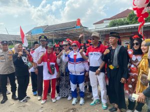 Ratu Pantura Hadiri Lomba Karnaval Desa Jati Waringin Meriahkan HUT RI ke 80