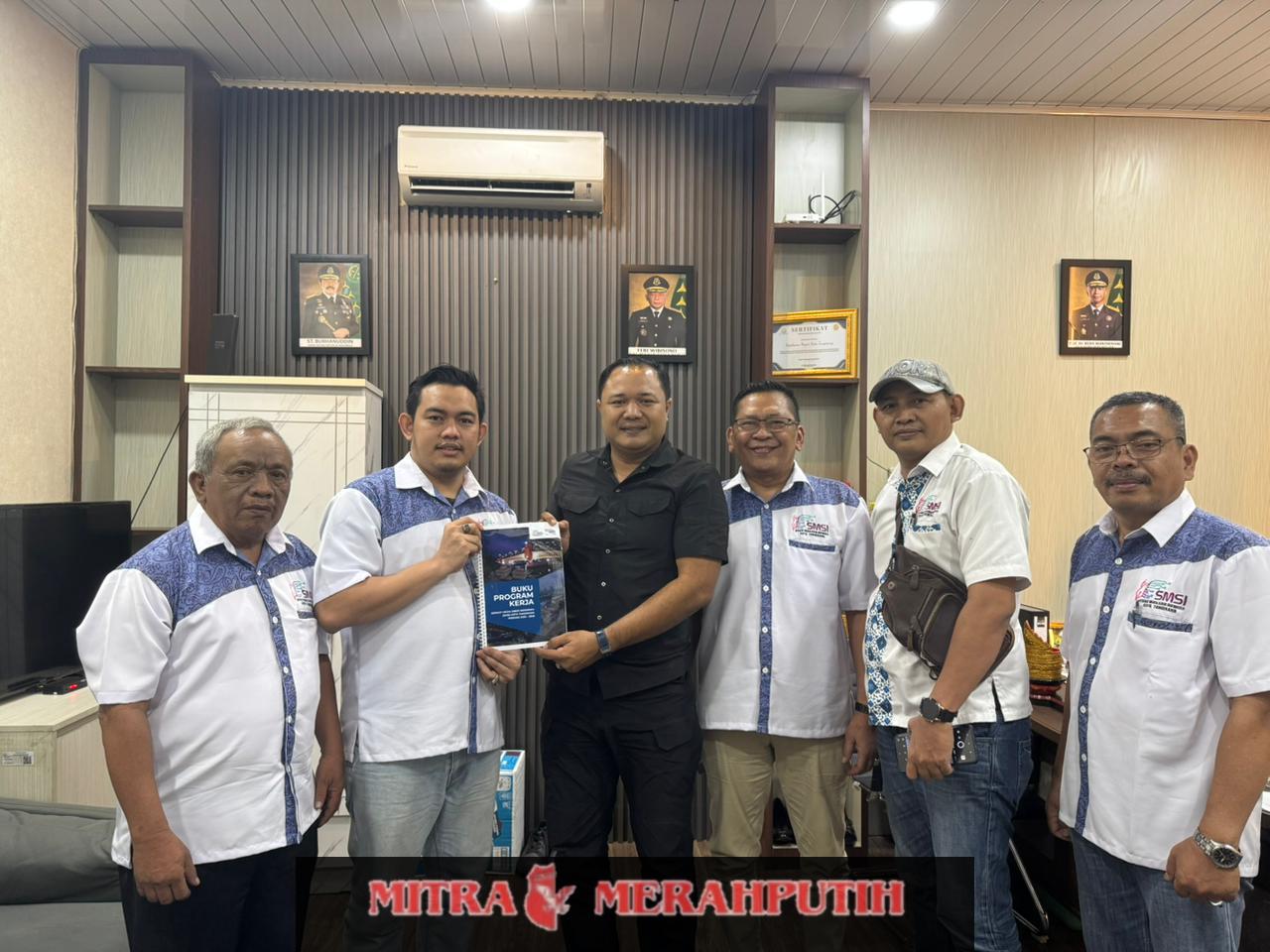 SMSI Kota Tangerang Audiensi ke Kejari, Serahkan Buku Program Kerja 2025–2028