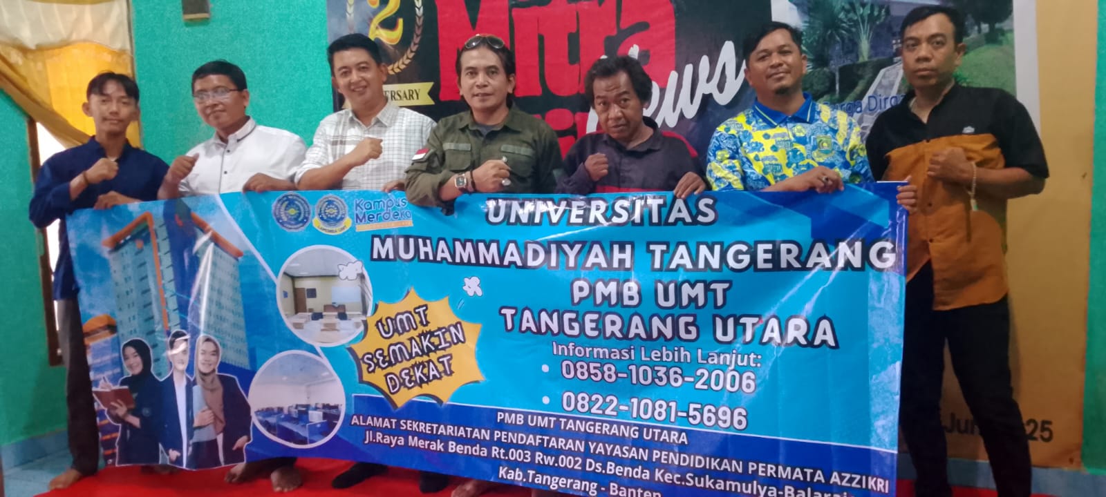 ‎Universitas Muhammadiyah Tangerang (UMT) Dan Yayasan Pendidikan Permata AZZIKRI Kunjungi Kantor Media Mitrapubliknews, Silaturahmi Jalin Sinergisitas‎‎