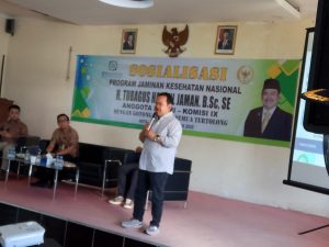 SOSIALISASIProgram jaminanan kesehatanH TUBAGUS HAERUL JAMAN B.SC.S.E