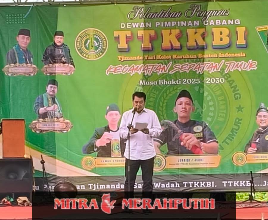 Bupati Kabupaten Tangerang Hadiri Pelantikan DPC TTKKBI Kecamatan Sepatan Timur