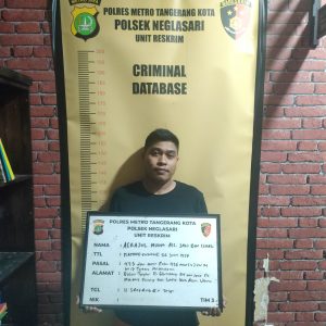 Edarkan Obat Keras Berkedok Kosmetik, Pria Asal Aceh Ditangkap Polsek Neglasari
