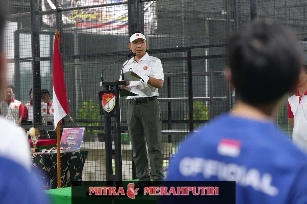 Danrem 052/Wkr Buka Open Tournament Padel Piala Panglima TNI Tahun 2025
