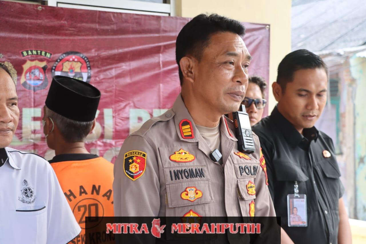 Pasutri Disiram Cairan Kimia oleh Tetangga, Terduga Pelaku Diamankan Polsek Kronjo Polresta Tangerang