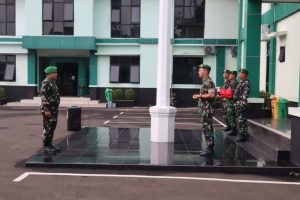 Dandim 0506/Tgr Pimpin Upacara, Sukseskan HUT TNI, Antipasi Ancaman Medsos
