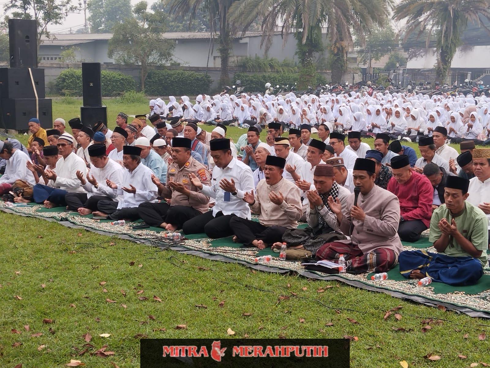 Kapolsek Rajeg, Mengikuti Kegiatan Pengajian, Dzikir Bersama di Kediaman H.Juhrotul Tamami