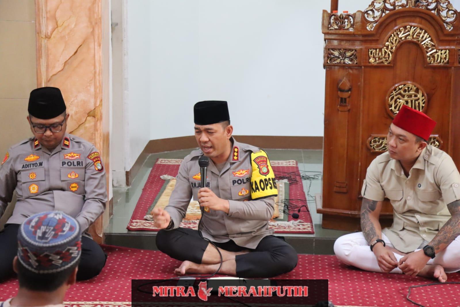 Kapolres Metro Tangerang Kota Dengar Aspirasi Warga Kunciran Soal Motor Bodong dan Tawuran Pelajar