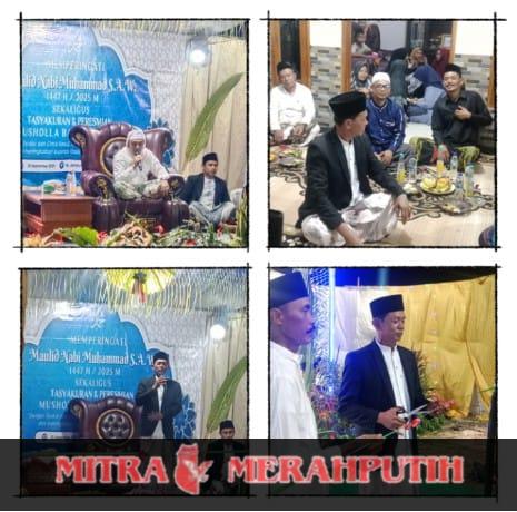 Memperingati Maulid Nabi Muhammad SAW 1447 H/2025 M Digelar di Kediaman Kades Suherman Desa Jambu karya