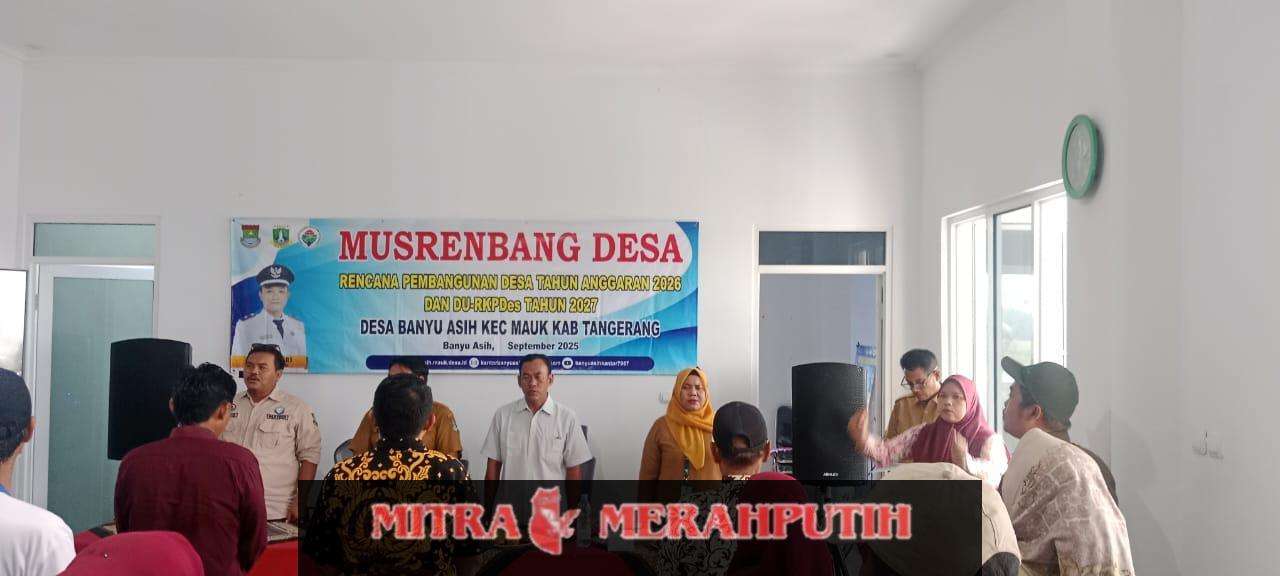 PemDes Banyu Asih Gelar Musrenbang Desa Tahun Anggaran 2026