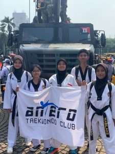 Antero Taekwondo Club Kirim 5 Anggota Sabuk Hitam ke Puncak HUT ke-80 TNI Antero Taekwondo Club Kirim 5 Anggota Sabuk Hitam ke Puncak HUT ke-80 TNI